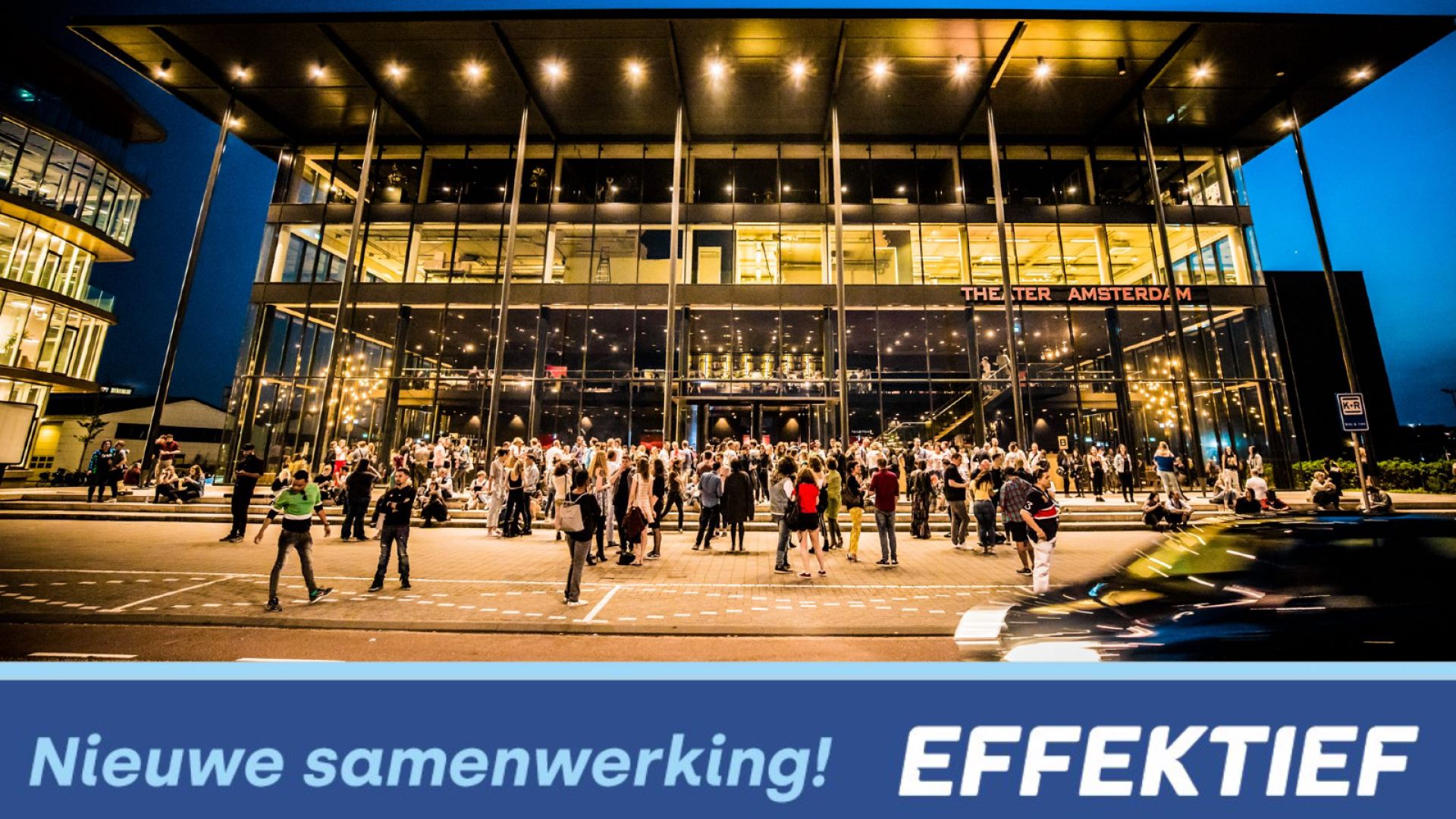 Theater Amsterdam en Effektief hebben een nieuwe overeenkomst getekend!