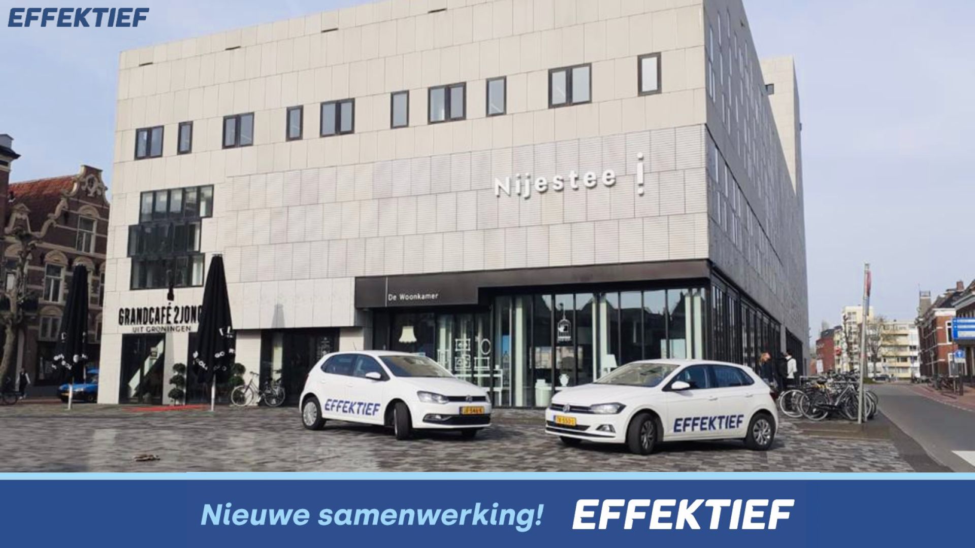 Effektief gaat ruim 200 locaties van Nijestee schoonmaken!