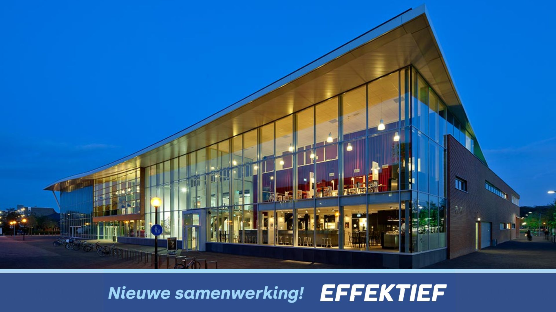 Effektief verzorgt vanaf 1 juni 2021 het schoonmaakonderhoud bij Cultuurgebouw Haarlemmermeer.