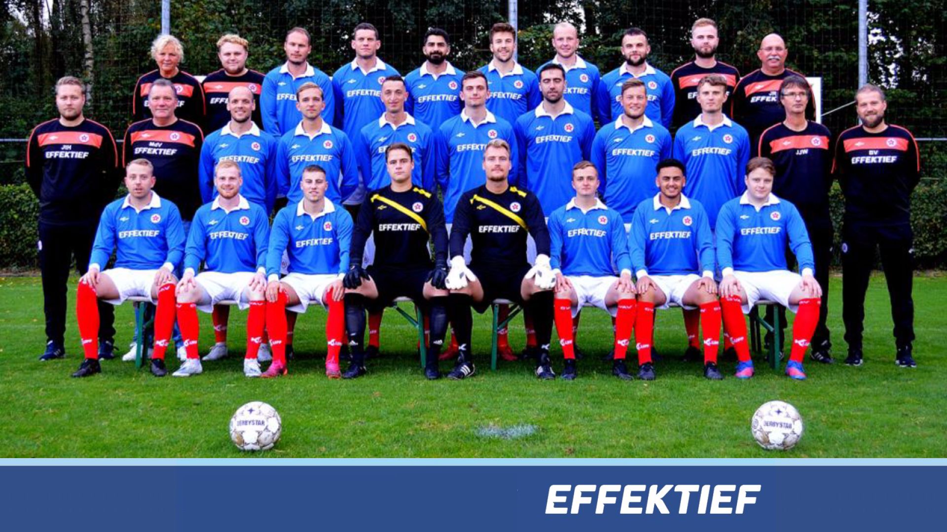 Effektief is voor 5 jaar hoofdsponsor van voetbalclub GVAV-Rapiditas!