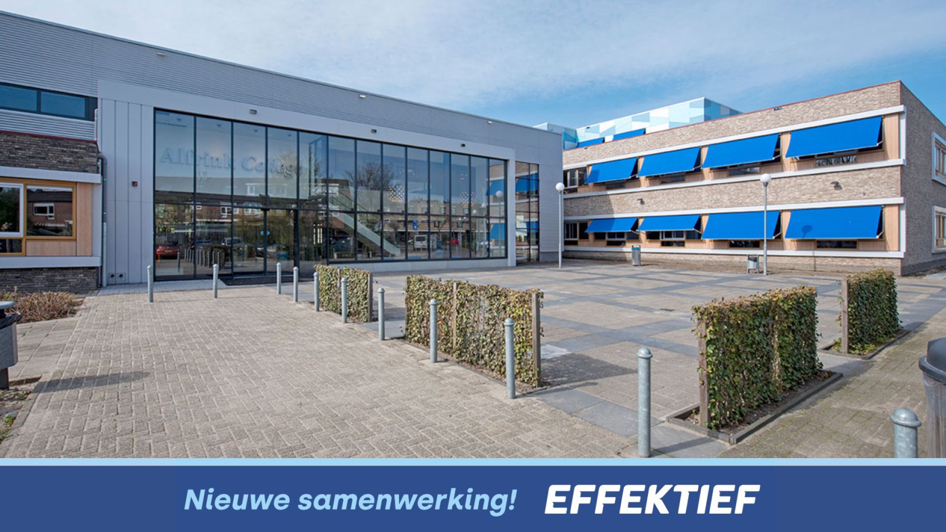 Alfrink College en Effektief sluiten overeenkomst! 