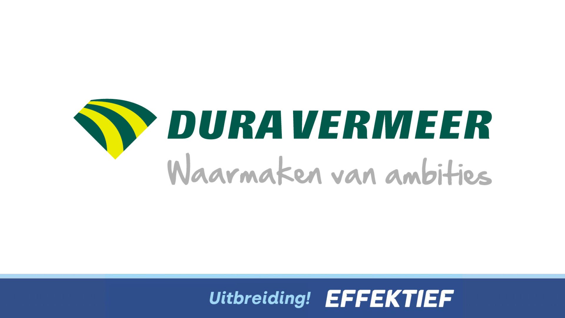 Dura Vermeer en Effektief sluiten nieuwe samenwerking!