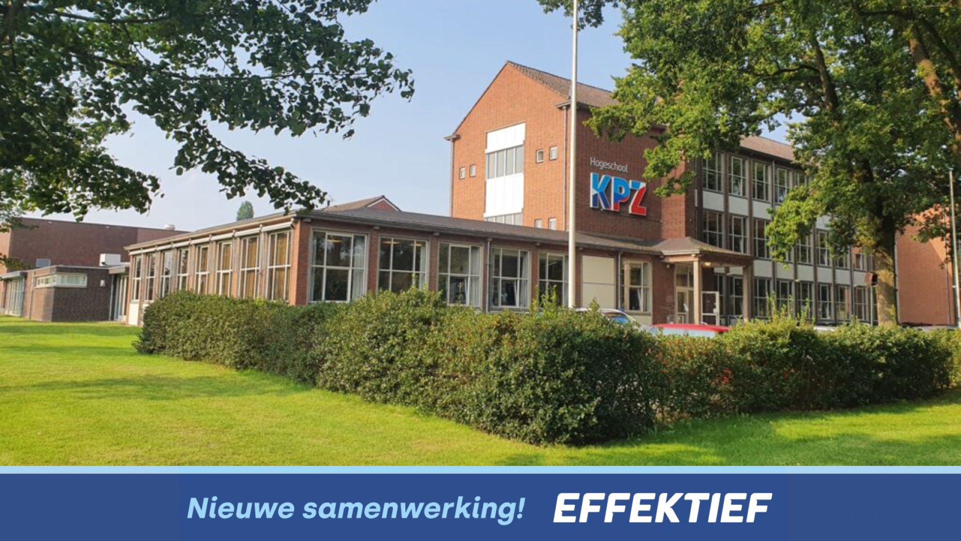 Hogeschool KPZ en Effektief sluiten nieuwe samenwerking!